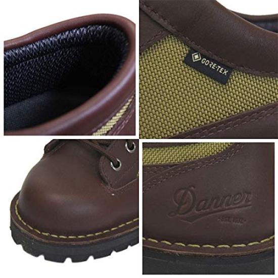 Danner Field Low Повседневная водонепроницаемая обувь для активного отдыха D121008 Мужская Gore-Tex (Темно коричневый)