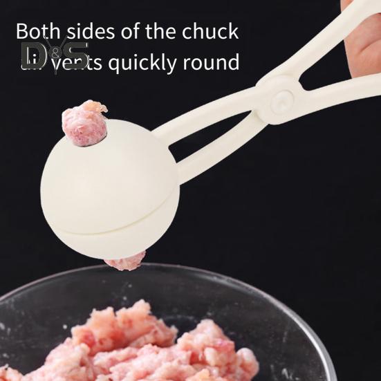Meatball Maker Tool Kitchen Convenient Stuffed Meatballs Clip Makers DIY Fish Meat Rice Ball Making Mold Home Restaurant Helper