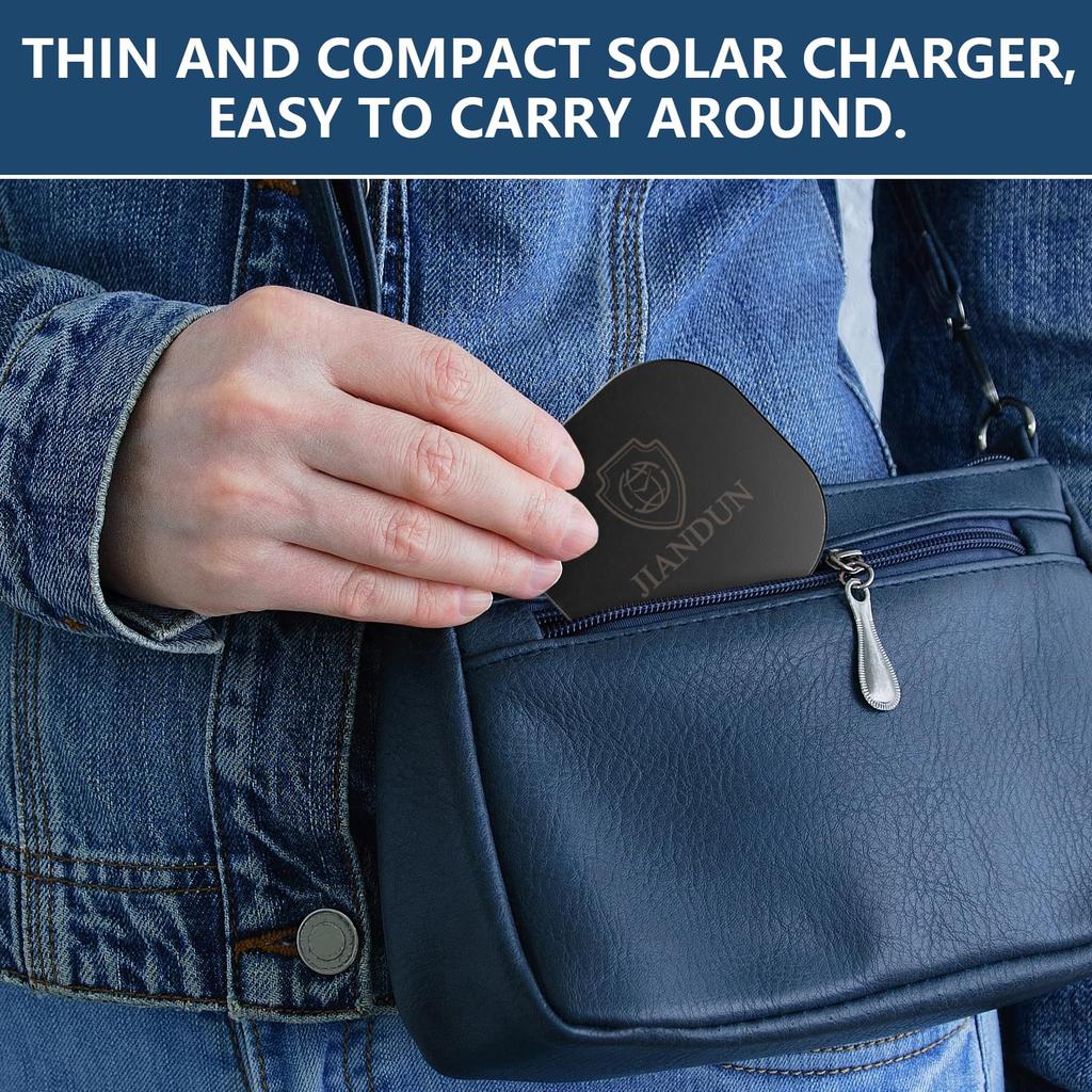 JIANDUN Быстрое солнечное зарядное устройство для всех Eco Solar Reloj Hombre Солнечная панель Портативный дизайн с функцией таймера Часы, Часы, Смарт-часы,