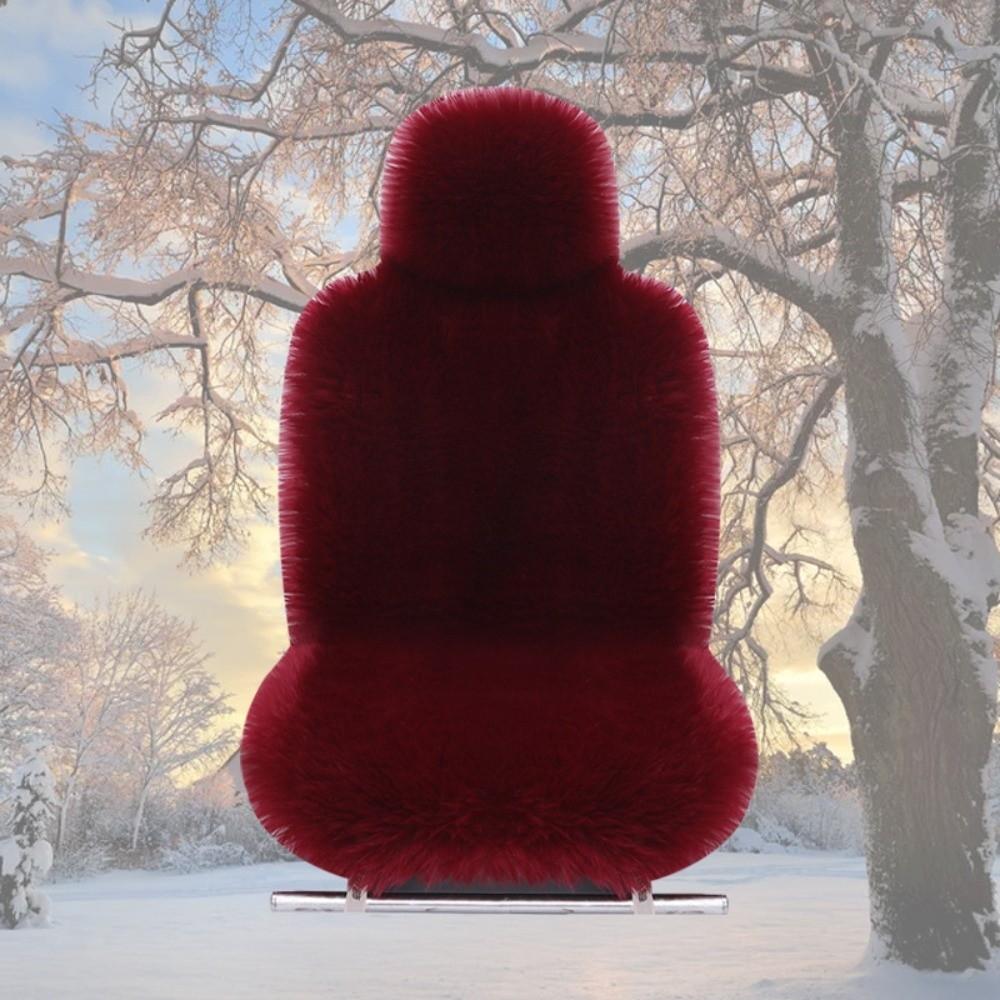 Fluffy Car Seat Cushion Warm Seats Protector New Plush Car Seat Covers Car Front Seat