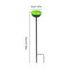Bee Watering Station Metal Bee Water Feeder with Stake Butterfly Bath Bowl Multi-Function Standing Bee Feeder for Outdoor Decor