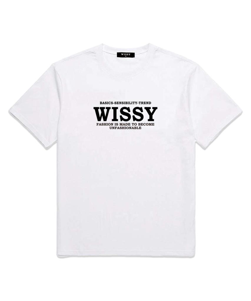 Футболка с коротким рукавом и логотипом Wissi B.S.T (Ws006) белый