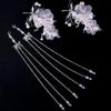 Wedding Classical Style HANFU Chinese Butterfly Dragonfly Hairpin Hair Clips Tassel Headwear