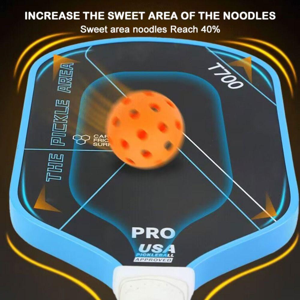 T700 Pickleball Rackets Set 16MM Pickle Ball Paddle Fashion Professional Game Supplies