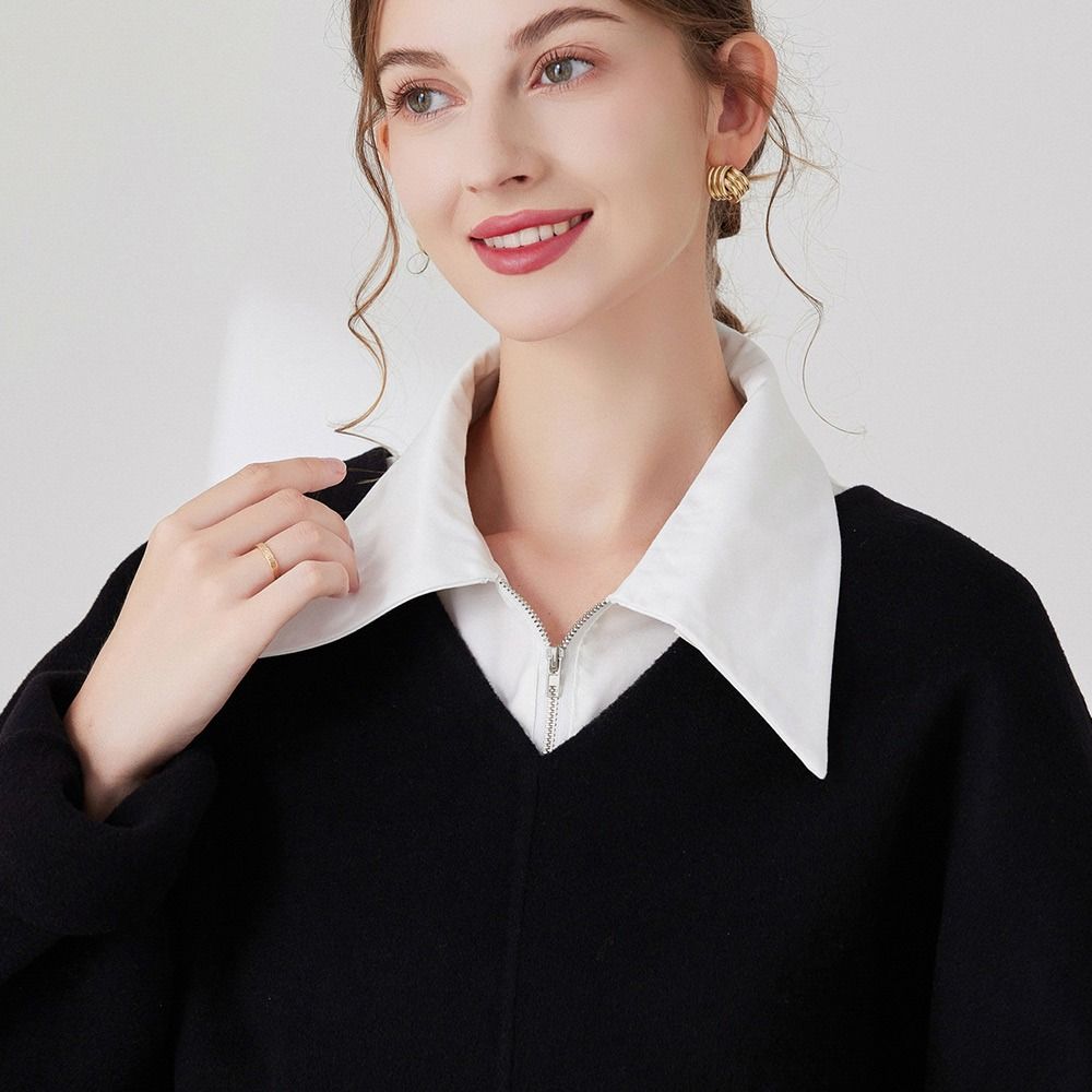 Cotton Shirt Fake Collar Detachable Clothes Accessories Fashion Blouse False Collar