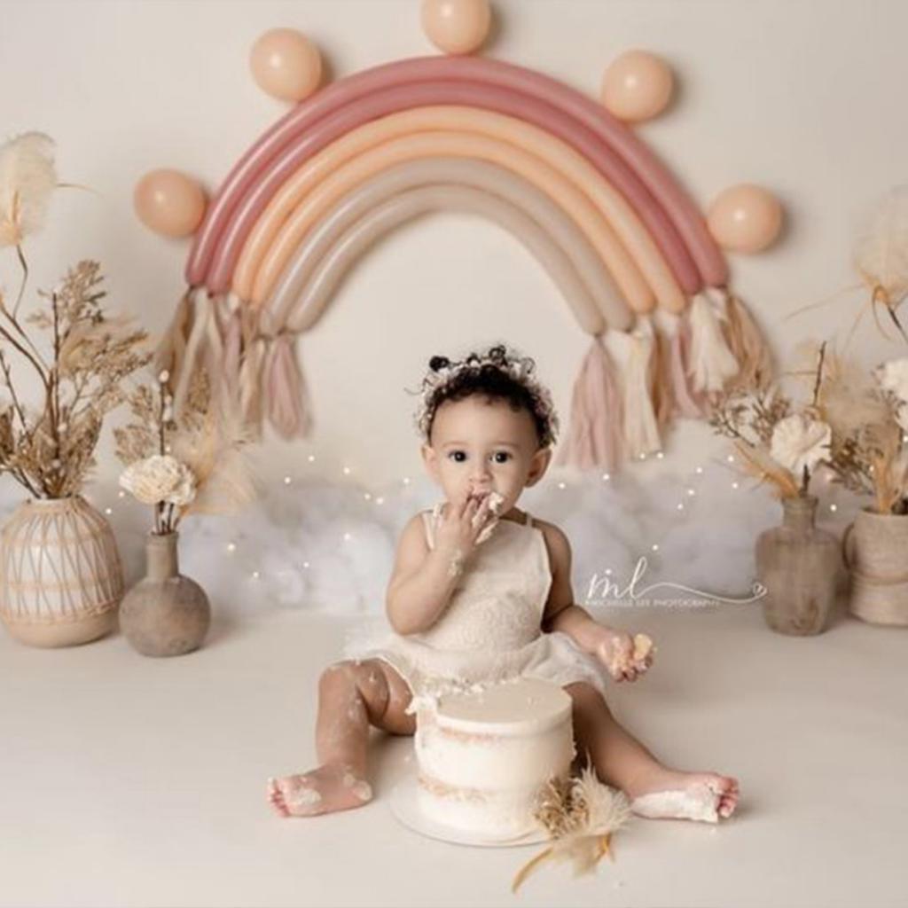 Воздушные шары с днем рождения, кремовые, телесные воздушные шары, набор, Радужный декор для дня рождения, детский душ, Globos