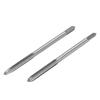 2PcsSet Metric Machine Tap High Speed Steel 3 Straight Flutes Screw Thread Tapping ToolM3x0.5