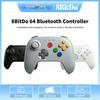 8BitDo N64 Bluetooth Gaming Controller for Analogue 3D Windows Android Switch Switch 2 Controller Hall Effect Joysticks Gamepad
