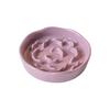 Anti Tipping Cat Slow Feeder Bowl Ceramic Dog Food Water Container  for Kitten/Puppy/Bunny