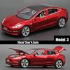 Масштаб 1/32 Tesla MODEL 3 литая модель автомобиля игрушечные машинки украшения автомобиля детские игрушки для детей подарки для мальчиков игрушка