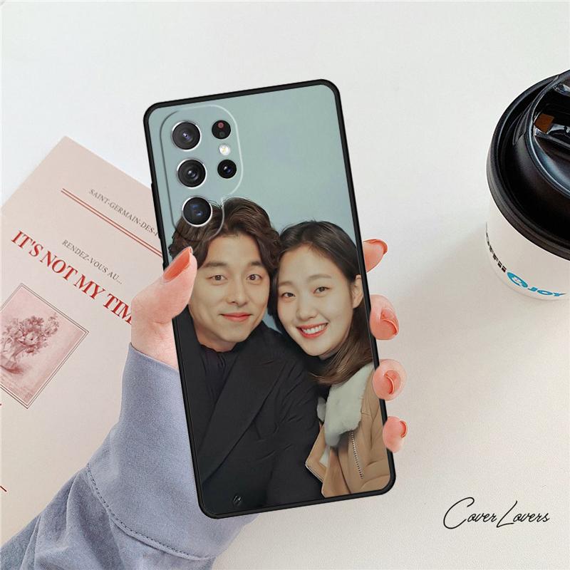 Чехол для телефона с изображением Gong Yoo из корейской дорамы «Гоблин» Для Samsung Galaxy S24 S25 S23 S22 Ultra Note 10 20 Plus S20 S21 FE
