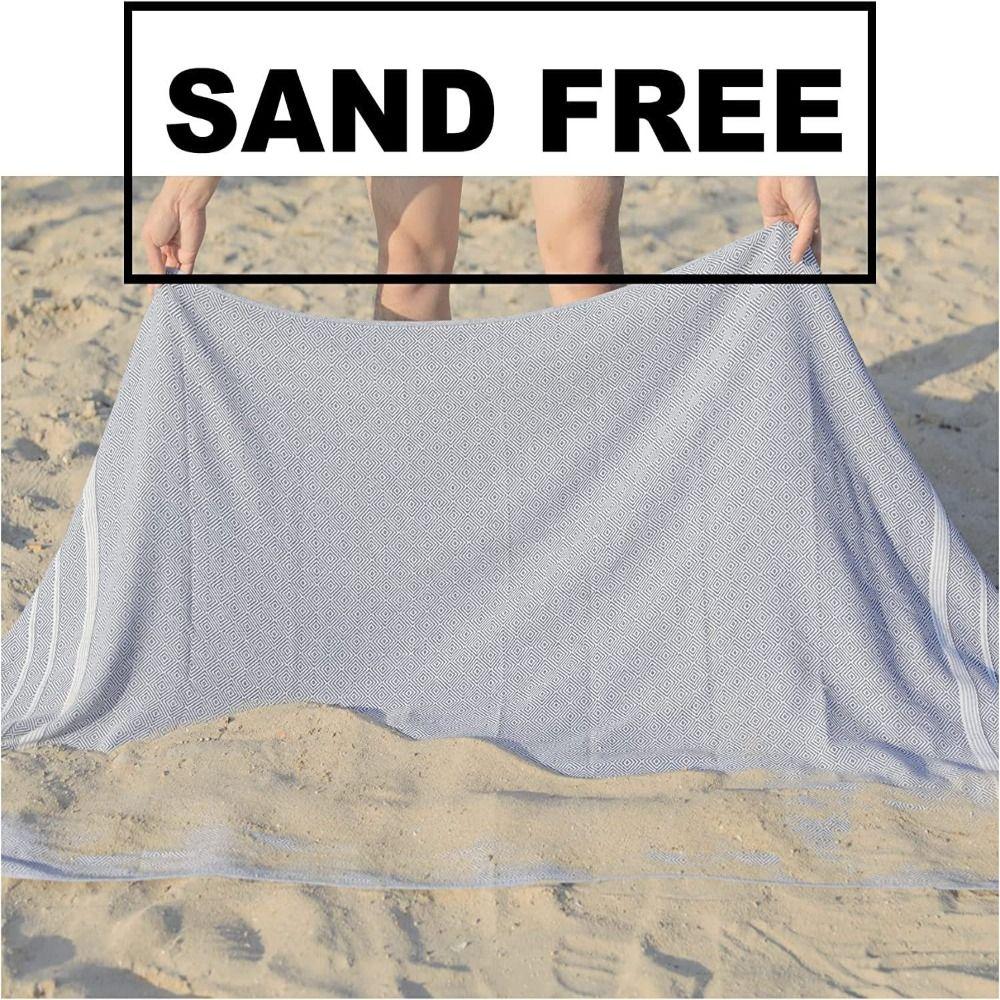 Absorbent Travel Blanket Lightweight Cotton Bath Towel Set New Oversized Turkish Beach Towel