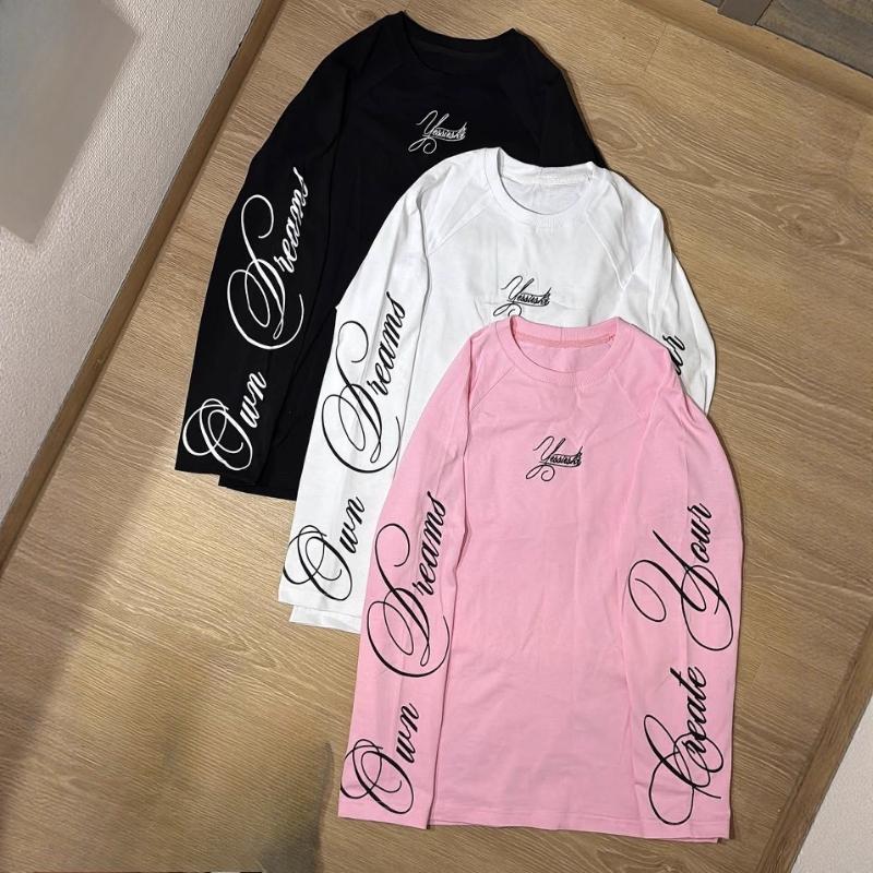 Европейский и американский мужской свободный повседневный топ с круглым вырезом, длинными рукавами и принтом букв, в стиле колор-блок