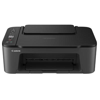 Принтер Canon A4 Струйный многофункциональный принтер PIXUS TS3530 Черный совместимый Для удаленной работы модель 2022 4 совместимые серии чернил Wi-Fi цвета, интегрированный,