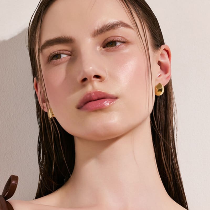 DIDIER DUBOT Selection D Brass Earrings JDREI4S97XX