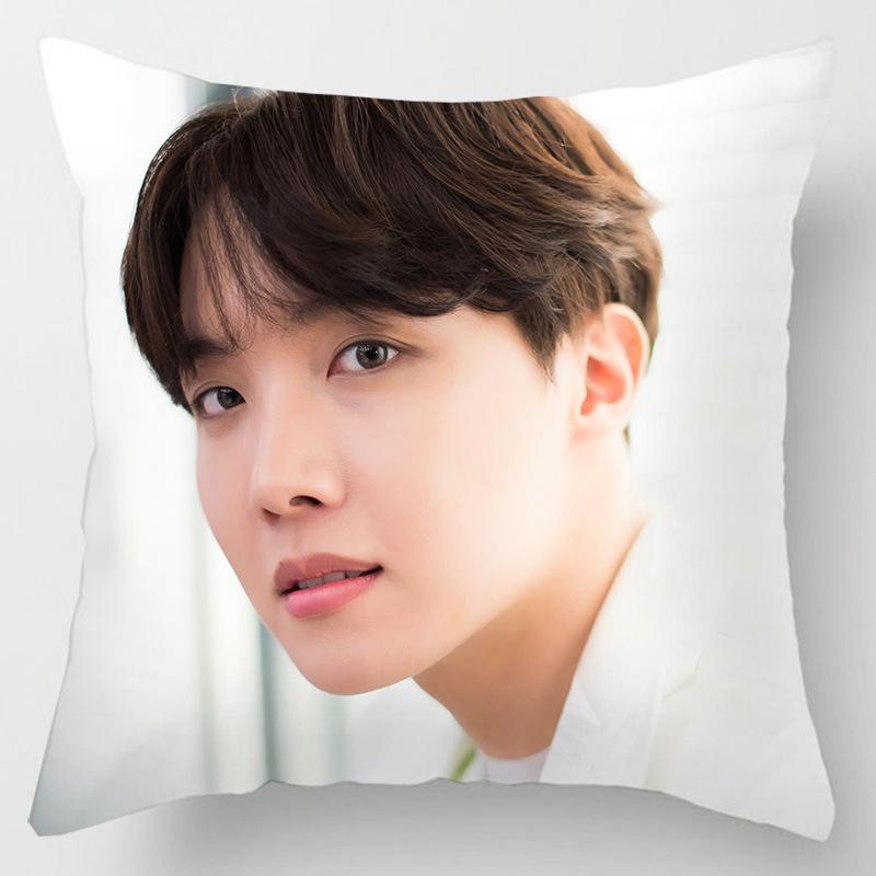 Уютная 45см Kpop Bts Bangtan Boys Наволочка Декоративная Мягкая Наволочка Для Дома