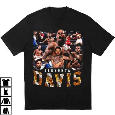 Gervonta Davis Винтажная футболка в стиле 90-х Бокс Для фанатов Все