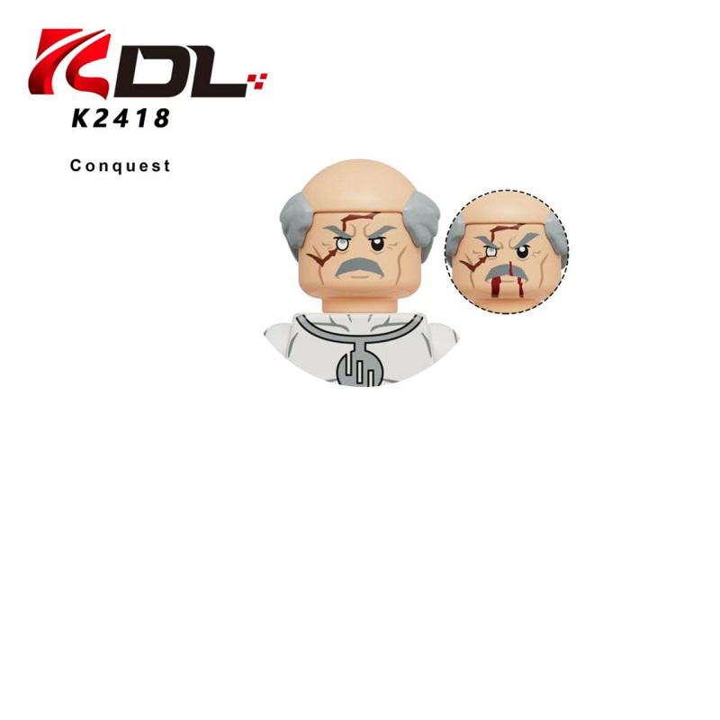 KDL865 Movie Series Mini Warrior Doll Statue Building Blocks Splicing Blocks City Gifts