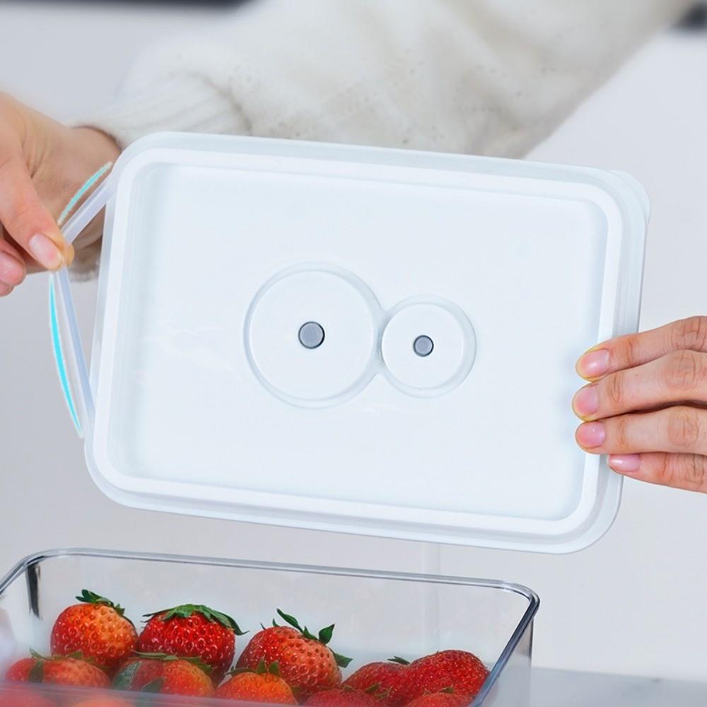 Durable Food Storage Container Stackable Fresh-keeping Box Snacks Fruit Storage Box Refrigerator