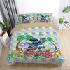 Adorable 3d Cartoon Stitch Anime Comforter With Matching Duvet Cover And Pillowcase