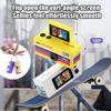 Цифровая камера Magecam с поворотным на 180° экраном, камера для селфи на брелке, ретро, поддержка карты памяти, HD, очень маленькая видеокамера, видеорегистратор