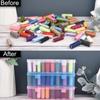 Sewing Thread Storage Box 24/42 Spools Bobbin Organize Case Container Storage Box Craft Spool Display Rack