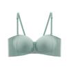 Skin-friendly, no shoulder straps, no marks, no steel rings to gather, upper support, front buckle, thin lower thick smooth surface, comfortable bra 