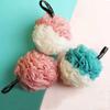 Large Shower Ball Shower Flower Fine Mesh Soft Shower Ball Bubble Net Shower Strip Bi-Colour Shower Balls Frosted Bubble Bath Flower Wash Bath Towel