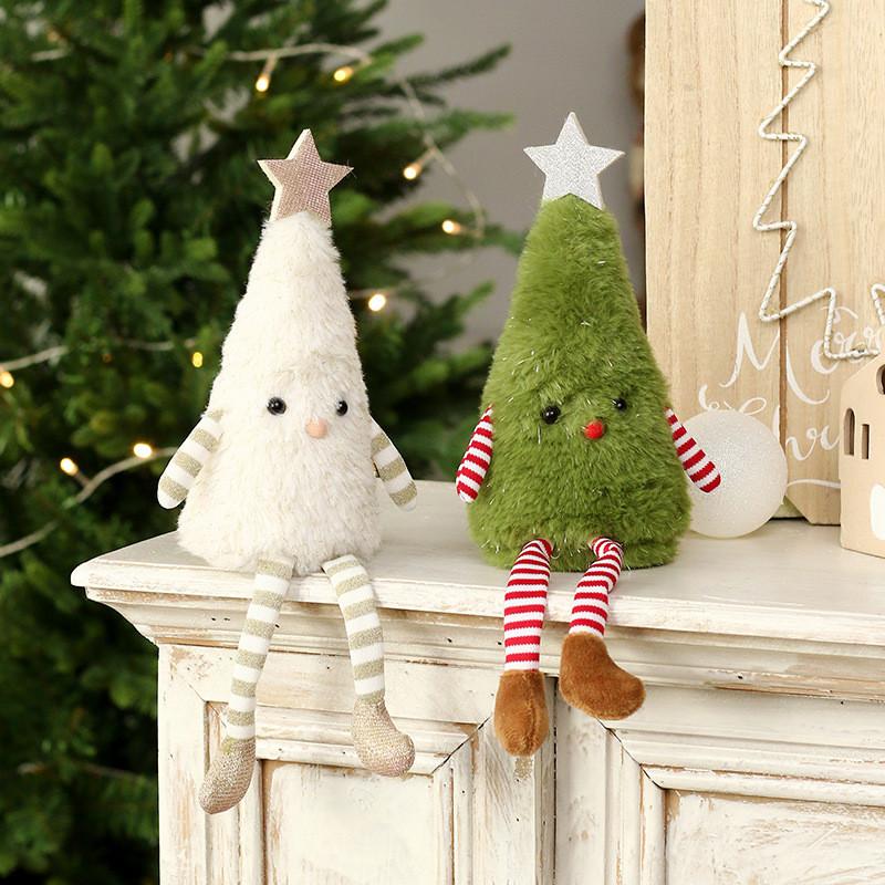 Decorations Christmas Cute Cartoon Plush Toys Home Party Doll Adornment Supplies