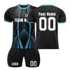 Personalised Shirts Kit Mens Girls With Name Number Custom Football Jerseys For Boys Training Suit