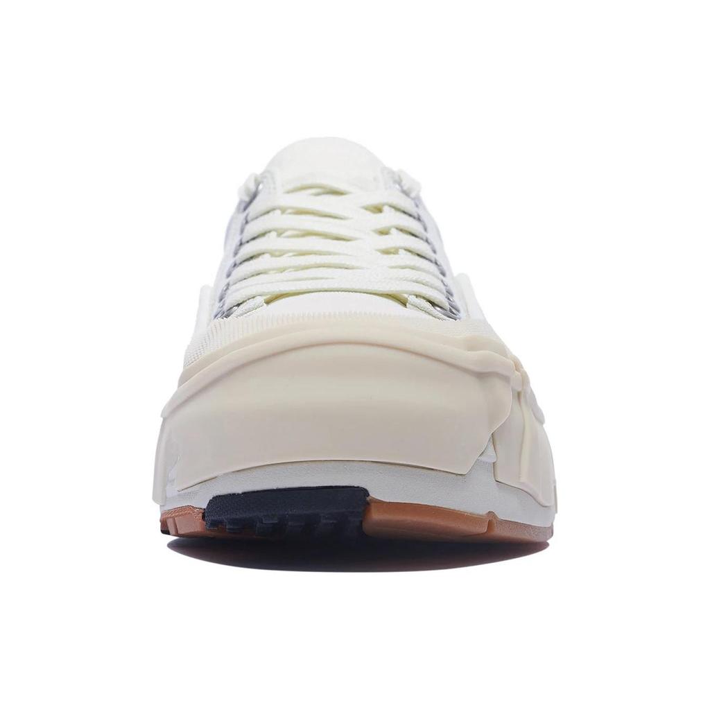 Li Ning Wu Ji Wear Resistant Breathable Low Top Skate Shoes Women Skate Shoes Cream-White AZGT038-2