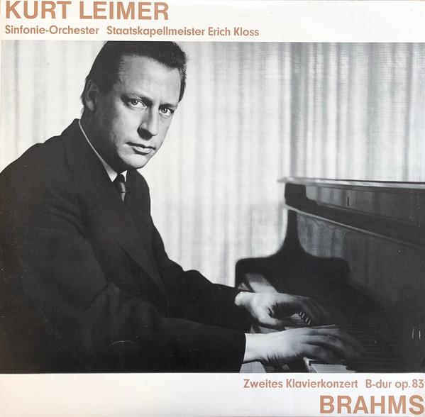 LP Record KURT LEIMER NRNBERGER SYMPHONIKE Zweites Klavierkonzert Bdur Op. 83 12PAL1868 Gloria Germany Classical Used