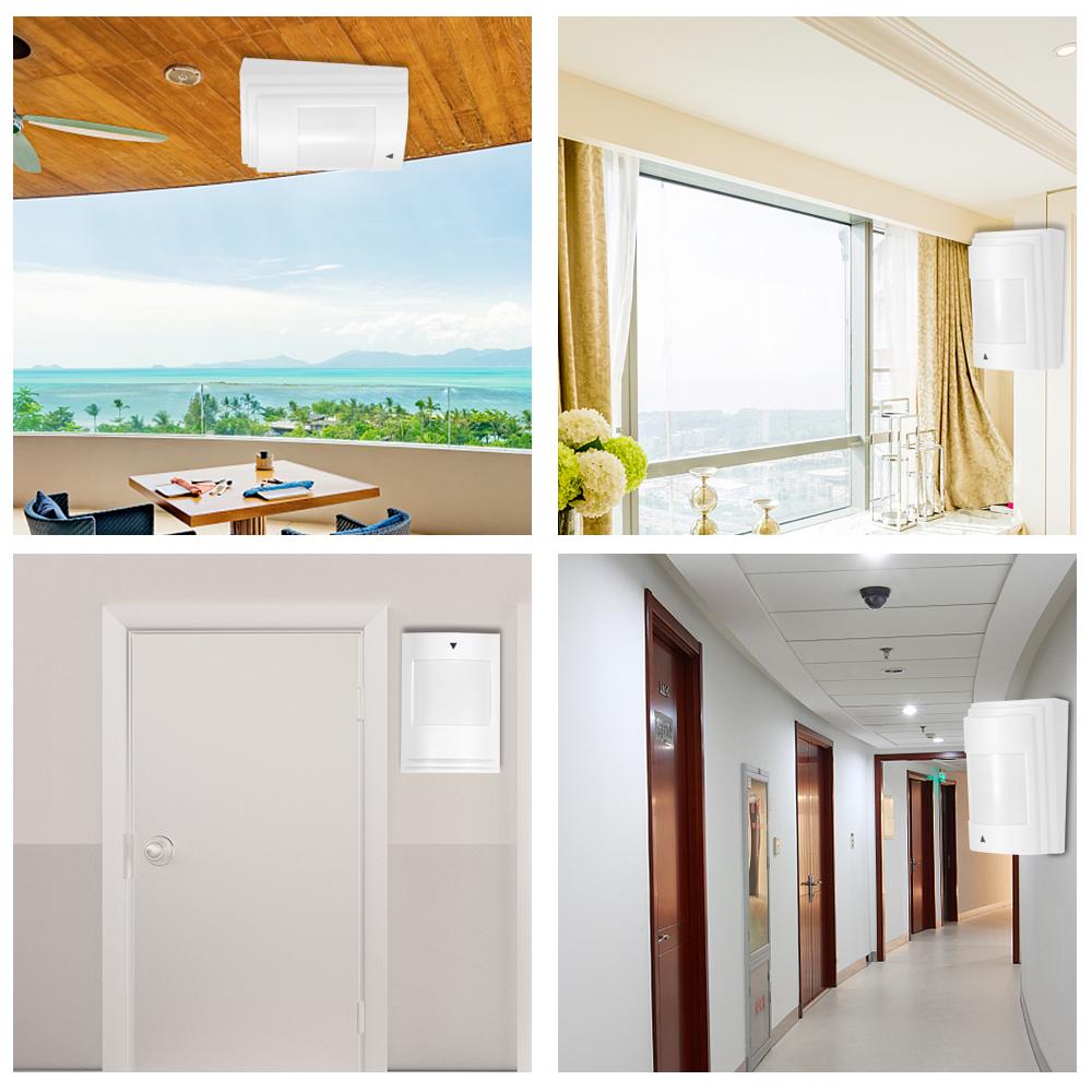 PIR датчик движения против домашних животных, проводная сигнализация, двойной инфракрасный детектор, иммунитет к домашним животным для домашней охранной безопасности