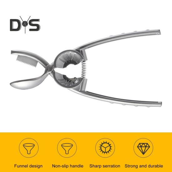 2 In 1 Nut Sheller And Cracker Tool Nutcracker for All Nuts Heavy Duty Shell Cracker with Non-slip Handle Chestnut Cutter for Walnuts Pecans Almonds