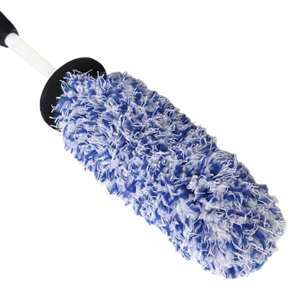 Щетка для колес, щетка для чистки автомобильных дисков, щетка с ультратонкими волокнами, щетка для чистки ступицы автомобильного колеса, инструмент для чистки ступицы колеса автомобиля, велосипеда, грузовика
