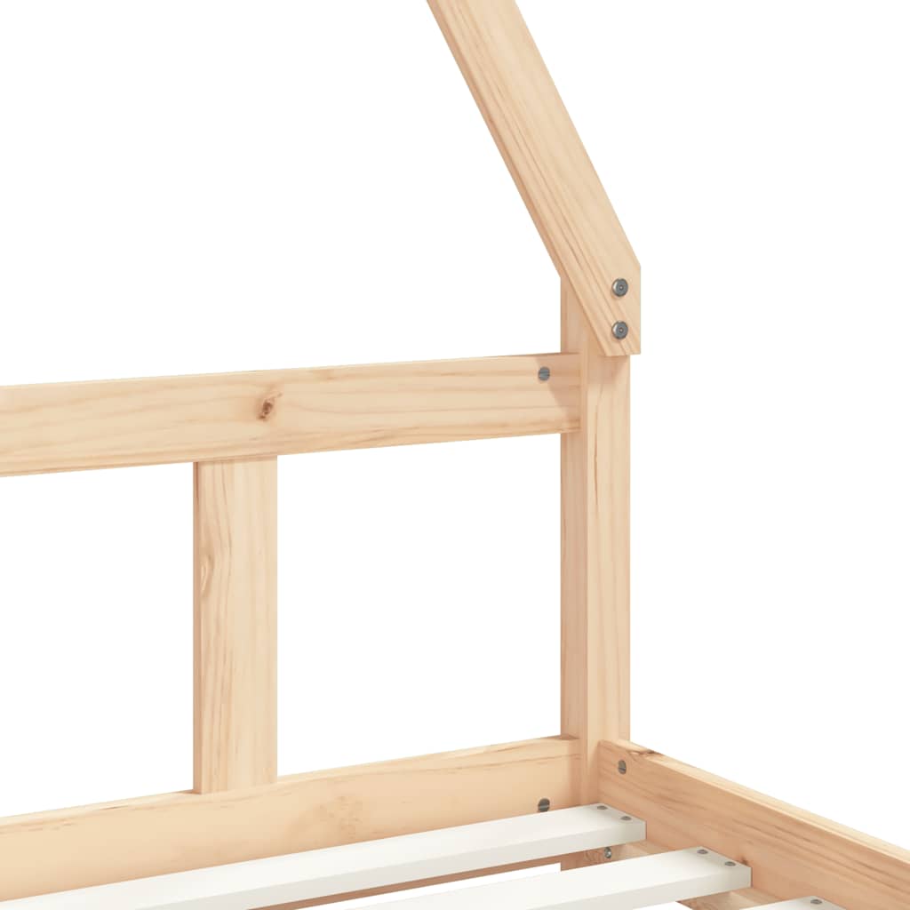 Kids Bed 90 x 200 cm Solid Pine Wood