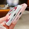 Мягкий силиконовый противоударный чехол с рисунком вишни для Samsung S25 Ultra S24 FE S23 Plus A36 A56 A16 A55 A15 A26, защитная пленка для объектива, тонкий прозрачный чехол для телефона