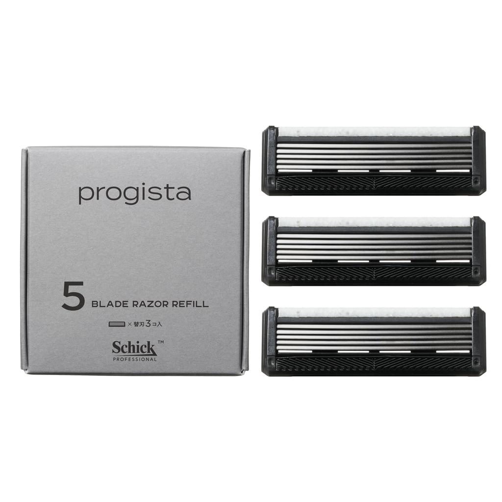 Schick progista бритва запасные лезвия бритва бритье 5-лезвийный (3 куска) Мужской