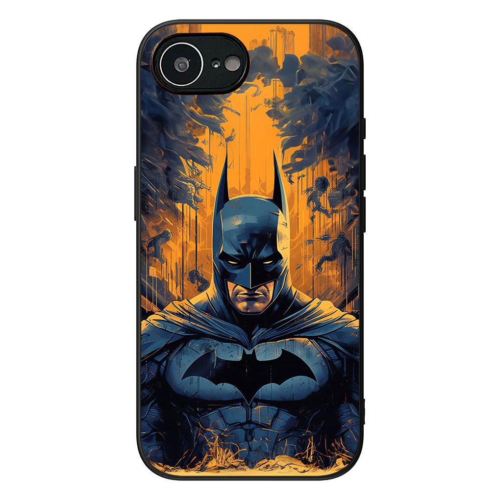 Бэтмен Брюс Уэйн DC Comics Чехол для телефона Бэтмен для Xiaomi Poco C75 C65 C71 C85 X7 X6 X5 M6 M7 F7 F8 Ultra F6 Pro Мягкий чехол