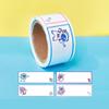 60Pcs/Roll Cartoon Name Sticker Self-adhesive Tag Sticker Portable Labels Sticker
