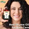 Organic Zing Red Thyme (Thymus Vulgaris) Oil | Pure & Natural Essential Oil for Aroma, Skincare & Massage - 118ml/3.99fl Oz