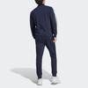 Adidas Оригинальный полосатый спортивный костюм с молнией на воротнике, длинными рукавами и эластичными манжетами, повседневный спортивный костюм, мужской костюм IJ6064