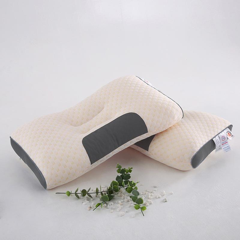 Подушка для ухода за шеей для студентов. Новая подушка для ухода за шеей. Дышащая, высокоэластичная, приятная для кожи трикотажная хлопковая основа.