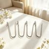 4PCS Bold Hanging Cup Drying Hook Stainless Steel Bathroom Organizer Hook  Door