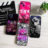 Чехол для телефона ED4 Arcane Jinx для iPhone 6 6s 7 8 11 12 13 14 15 XS Pro Max XR X SE Samsung S20 S21 S22 S23 S24 FE Ultra Plus Lite S21S A55
