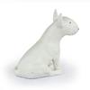 Bull Terrier, Bully II - Dog Statue, Sitting Dog for Desk, Decoration for the Living Room of a Dog Lover by Art-Dog