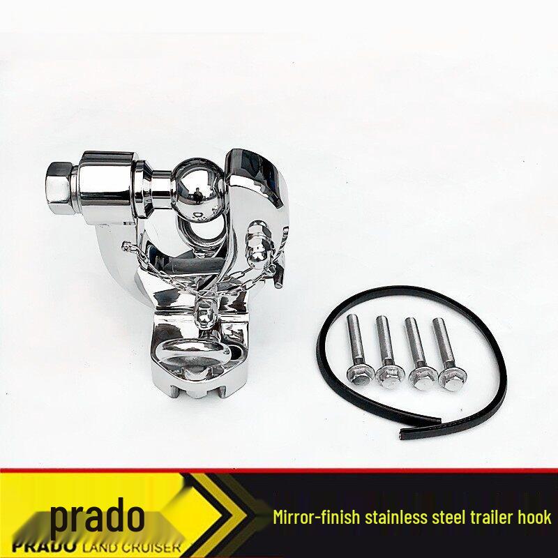 Toyota Prado 03-22 Rear Tow Hook Bumper Tow Ball Mod Parts