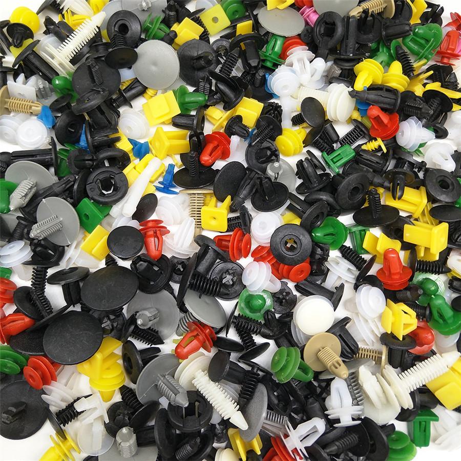 New 440Pcs Car Bumper Door Panel Fender Fastener Clips Retainer Rivet