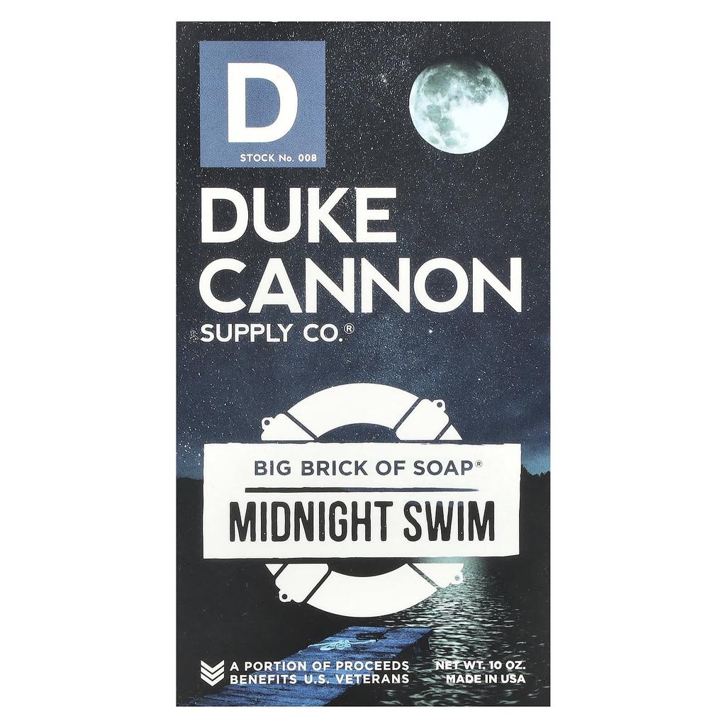 Duke Cannon Supply Co. Большой Брусок Мыла®, Полуночный Сладкий, 10 унций