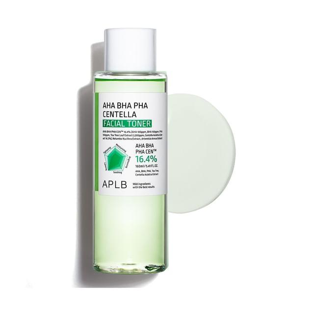 APLB Очищающий тоник для лица с AHA, BHA, PHA и центеллой